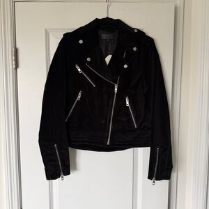 rag & bone Black Mercer Biker Jacket